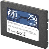 Patriot P210 2.5" 256 GB Serial ATA III, Solid state-drev Sort, 256 GB, 2.5", 500 MB/s