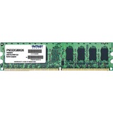 Patriot PSD22G80026H hukommelsesmodul 2 GB 1 x 2 GB DDR2 800 Mhz 2 GB, 1 x 2 GB, DDR2, 800 Mhz, 240-pin DIMM