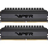 Patriot Viper 4 PVB416G300C6K hukommelsesmodul 16 GB 2 x 8 GB DDR4 3000 Mhz Sort, 16 GB, 2 x 8 GB, DDR4, 3000 Mhz, 288-pin DIMM