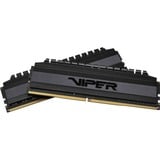 Patriot Viper 4 PVB416G413C8K hukommelsesmodul 16 GB 2 x 8 GB DDR4 4133 Mhz Sort, 16 GB, 2 x 8 GB, DDR4, 4133 Mhz, 288-pin DIMM