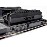 Patriot Viper 4 PVB48G300C6K hukommelsesmodul 8 GB 2 x 4 GB DDR4 3000 Mhz Sort, 8 GB, 2 x 4 GB, DDR4, 3000 Mhz, 288-pin DIMM