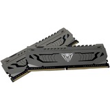 Patriot Viper Steel PVS416G320C6K hukommelsesmodul 16 GB 2 x 8 GB DDR4 3200 Mhz grå, 16 GB, 2 x 8 GB, DDR4, 3200 Mhz, 288-pin DIMM