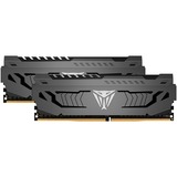 Patriot Viper Steel PVS464G360C8K hukommelsesmodul 64 GB 2 x 32 GB DDR4 3600 Mhz grå, 64 GB, 2 x 32 GB, DDR4, 3600 Mhz, 288-pin DIMM