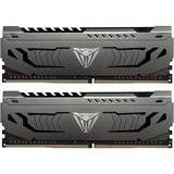 Patriot Viper Steel PVS464G360C8K hukommelsesmodul 64 GB 2 x 32 GB DDR4 3600 Mhz grå, 64 GB, 2 x 32 GB, DDR4, 3600 Mhz, 288-pin DIMM