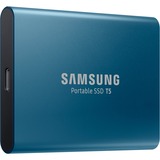 SAMSUNG T5 500 GB Blå, Solid state-drev Blå, 500 GB, USB Type-C, 3.0 (Gen2), 540 MB/s, Blå