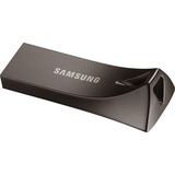 Samsung MUF-256BE USB-nøgle 256 GB USB Type-A 3.2 Gen 1 (3.1 Gen 1) Grå, USB-stik Titanium, 256 GB, USB Type-A, 3.2 Gen 1 (3.1 Gen 1), 300 MB/s, Uden hætte, Grå