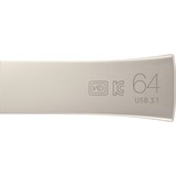 Samsung MUF-64BE USB-nøgle 64 GB USB Type-A 3.2 Gen 1 (3.1 Gen 1) Sølv, USB-stik Champagne, 64 GB, USB Type-A, 3.2 Gen 1 (3.1 Gen 1), 300 MB/s, Uden hætte, Sølv