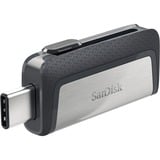 SanDisk Drive USB Ganda Ultra Tipe-C 256 GB USB-nøgle USB Type-A / USB Type-C 3.2 Gen 1 (3.1 Gen 1) Grå, Sølv, USB-stik 256 GB, USB Type-A / USB Type-C, 3.2 Gen 1 (3.1 Gen 1), 150 MB/s, Glide, Grå, Sølv