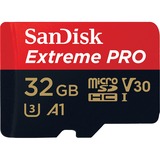SanDisk Extreme Pro 32 GB MicroSDHC UHS-I Klasse 10, Hukommelseskort 32 GB, MicroSDHC, Klasse 10, UHS-I, 100 MB/s, 90 MB/s