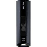 SanDisk Extreme Pro USB-nøgle 128 GB USB Type-A 3.2 Gen 1 (3.1 Gen 1) Sort, USB-stik Sort, 128 GB, USB Type-A, 3.2 Gen 1 (3.1 Gen 1), 420 MB/s, Glide, Sort