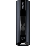 SanDisk Extreme Pro USB-nøgle 256 GB USB Type-A 3.2 Gen 1 (3.1 Gen 1) Sort, USB-stik Sort, 256 GB, USB Type-A, 3.2 Gen 1 (3.1 Gen 1), 420 MB/s, Glide, Sort