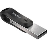 SanDisk SDIX60N-128G-GN6NE USB-nøgle 128 GB 3.2 Gen 1 (3.1 Gen 1) Grå, Sølv, USB-stik Sort/Sølv, 128 GB, 3.2 Gen 1 (3.1 Gen 1), Svirvel, Grå, Sølv