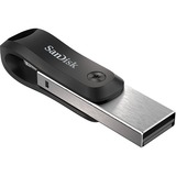 SanDisk SDIX60N-256G-GN6NE USB-nøgle 256 GB 3.2 Gen 1 (3.1 Gen 1) Grå, Sølv, USB-stik Sort/Sølv, 256 GB, 3.2 Gen 1 (3.1 Gen 1), Muffe, 7,2 g, Grå, Sølv