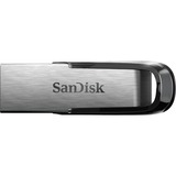 SanDisk ULTRA FLAIR USB-nøgle 64 GB USB Type-A 3.0 Sort, Sølv, USB-stik 64 GB, USB Type-A, 3.0, 150 MB/s, Uden hætte, Sort, Sølv