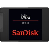SanDisk Ultra 3D 2.5" 250 GB Serial ATA III, Solid state-drev Sort, 250 GB, 2.5", 550 MB/s, 6 Gbit/sek.
