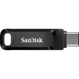 SanDisk Ultra Dual Drive Go USB-nøgle 256 GB USB Type-A / USB Type-C 3.2 Gen 1 (3.1 Gen 1) Sort, USB-stik Sort, 256 GB, USB Type-A / USB Type-C, 3.2 Gen 1 (3.1 Gen 1), 150 MB/s, Svirvel, Sort