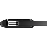 SanDisk Ultra Dual Drive USB-nøgle 128 GB USB Type-A / USB Type-C 3.2 Gen 1 (3.1 Gen 1) Sort, Sølv, USB-stik Sort, 128 GB, USB Type-A / USB Type-C, 3.2 Gen 1 (3.1 Gen 1), 150 MB/s, Glide, Sort, Sølv