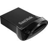 SanDisk Ultra Fit USB-nøgle 512 GB USB Type-A 3.2 Gen 1 (3.1 Gen 1) Sort, USB-stik Sort, 512 GB, USB Type-A, 3.2 Gen 1 (3.1 Gen 1), 130 MB/s, Uden hætte, Sort