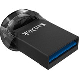 SanDisk Ultra Fit USB-nøgle 512 GB USB Type-A 3.2 Gen 1 (3.1 Gen 1) Sort, USB-stik Sort, 512 GB, USB Type-A, 3.2 Gen 1 (3.1 Gen 1), 130 MB/s, Uden hætte, Sort