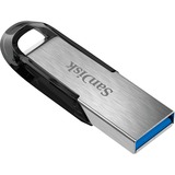 SanDisk Ultra Flair USB-nøgle 512 GB USB Type-A 3.2 Gen 1 (3.1 Gen 1) Sølv, USB-stik Sølv/Sort, 512 GB, USB Type-A, 3.2 Gen 1 (3.1 Gen 1), 150 MB/s, Uden hætte, Sølv