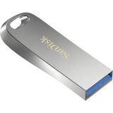 SanDisk Ultra Luxe USB-nøgle 128 GB USB Type-A 3.2 Gen 1 (3.1 Gen 1) Sølv, USB-stik Sølv, 128 GB, USB Type-A, 3.2 Gen 1 (3.1 Gen 1), 150 MB/s, Uden hætte, Sølv