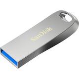 SanDisk Ultra Luxe USB-nøgle 512 GB USB Type-A 3.2 Gen 1 (3.1 Gen 1) Sølv, USB-stik Sølv, 512 GB, USB Type-A, 3.2 Gen 1 (3.1 Gen 1), 150 MB/s, Uden hætte, Sølv