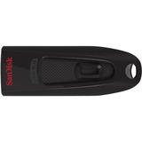 SanDisk Ultra USB-nøgle 16 GB USB Type-A 3.2 Gen 1 (3.1 Gen 1) Sort, USB-stik Sort/Rød, 16 GB, USB Type-A, 3.2 Gen 1 (3.1 Gen 1), 100 MB/s, Glide, Sort