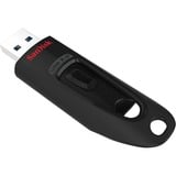 SanDisk Ultra USB-nøgle 512 GB USB Type-A 3.2 Gen 1 (3.1 Gen 1) Sort, USB-stik 512 GB, USB Type-A, 3.2 Gen 1 (3.1 Gen 1), 100 MB/s, Glide, Sort