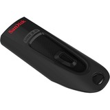 SanDisk Ultra USB-nøgle 512 GB USB Type-A 3.2 Gen 1 (3.1 Gen 1) Sort, USB-stik 512 GB, USB Type-A, 3.2 Gen 1 (3.1 Gen 1), 100 MB/s, Glide, Sort