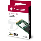 Transcend 110S M.2 256 GB PCI Express 3.0 3D NAND NVMe, Solid state-drev 256 GB, M.2, 1600 MB/s