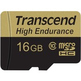 Transcend 16GB microSDHC MLC Klasse 10, Hukommelseskort 16 GB, MicroSDHC, Klasse 10, MLC, 95 MB/s, 25 MB/s