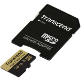 Transcend 16GB microSDHC MLC Klasse 10, Hukommelseskort 16 GB, MicroSDHC, Klasse 10, MLC, 95 MB/s, 25 MB/s