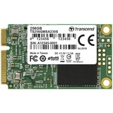 Transcend 230S mSATA 256 GB Serial ATA III 3D NAND, Solid state-drev 256 GB, mSATA, 530 MB/s, 6 Gbit/sek.