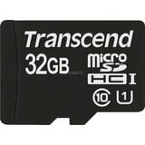 Transcend 32GB microSDHC Class 10 UHS-I Klasse 10, Hukommelseskort Sort, 32 GB, MicroSDHC, Klasse 10, UHS, 90 MB/s, Sort, Rød
