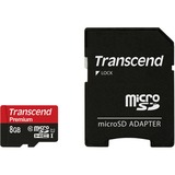 Transcend 8GB microSDHC Class 10 UHS-I MLC Klasse 10, Hukommelseskort Sort, 8 GB, MicroSDHC, Klasse 10, MLC, 90 MB/s, Class 1 (U1)