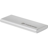 Transcend ESD240C 240 GB Sølv, Solid state-drev Sølv, 240 GB, M.2, USB Type-C, 3.2 Gen 2 (3.1 Gen 2), 520 MB/s, Sølv