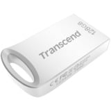 Transcend JetFlash 710 USB-nøgle 128 GB USB Type-A 3.2 Gen 1 (3.1 Gen 1) Sølv, USB-stik Sølv, 128 GB, USB Type-A, 3.2 Gen 1 (3.1 Gen 1), Uden hætte, 3,3 g, Sølv