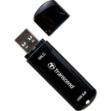 Transcend JetFlash 750, 16GB USB-nøgle USB Type-A 3.2 Gen 1 (3.1 Gen 1) Sort, USB-stik Sort, 16GB, 16 GB, USB Type-A, 3.2 Gen 1 (3.1 Gen 1), Hætte, 10,3 g, Sort