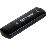 Transcend JetFlash 750, 16GB USB-nøgle USB Type-A 3.2 Gen 1 (3.1 Gen 1) Sort, USB-stik Sort, 16GB, 16 GB, USB Type-A, 3.2 Gen 1 (3.1 Gen 1), Hætte, 10,3 g, Sort