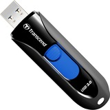 Transcend JetFlash 790 32GB USB-nøgle USB Type-A 3.2 Gen 1 (3.1 Gen 1) Sort, Blå, USB-stik Sort/Blå, 32 GB, USB Type-A, 3.2 Gen 1 (3.1 Gen 1), Glide, 4,9 g, Sort, Blå