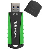 Transcend JetFlash 810 64GB USB 3.0 USB-nøgle USB Type-A 3.2 Gen 1 (3.1 Gen 1) Sort, Grøn, USB-stik grå/Rød, 64 GB, USB Type-A, 3.2 Gen 1 (3.1 Gen 1), Hætte, 12,4 g, Sort, Grøn