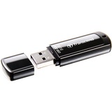 Transcend JetFlash elite JetFlash 350 USB-nøgle 8 GB USB Type-A 2.0 Sort, USB-stik Sort, 8 GB, USB Type-A, 2.0, Hætte, 8,5 g, Sort