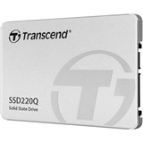 Transcend SSD220Q 2.5" 1000 GB Serial ATA III QLC 3D NAND, Solid state-drev 1000 GB, 2.5", 550 MB/s, 6 Gbit/sek.