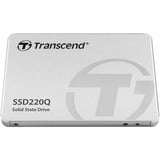 Transcend SSD220Q 2.5" 500 GB Serial ATA III QLC 3D NAND, Solid state-drev 500 GB, 2.5", 550 MB/s, 6 Gbit/sek.