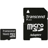 Transcend TS16GUSDHC10 hukommelseskort 16 GB MicroSDHC NAND Klasse 10 Sort, 16 GB, MicroSDHC, Klasse 10, NAND, 90 MB/s, Sort
