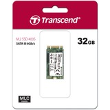 Transcend TS32GMTS400S intern solid state drev M.2 32 GB Serial ATA III MLC, Solid state-drev 32 GB, M.2, 280 MB/s, 6 Gbit/sek.