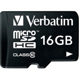 Verbatim Premium 16 GB MicroSDHC Klasse 10, Hukommelseskort Sort, 16 GB, MicroSDHC, Klasse 10, 10 MB/s, 10 MB/s, Sort