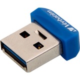 Verbatim Store 'n' Stay Nano USB-nøgle 32 GB USB Type-A 3.2 Gen 1 (3.1 Gen 1) Blå, USB-stik Blå, 32 GB, USB Type-A, 3.2 Gen 1 (3.1 Gen 1), Hætte, 3 g, Blå