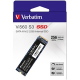 Verbatim Vi560 S3 M.2 256 GB Serial ATA III 3D NAND, Solid state-drev 256 GB, M.2, 560 MB/s