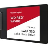 WD Red SA500 2.5" 1000 GB Serial ATA III 3D NAND, Solid state-drev 1000 GB, 2.5", 530 MB/s, 6 Gbit/sek.